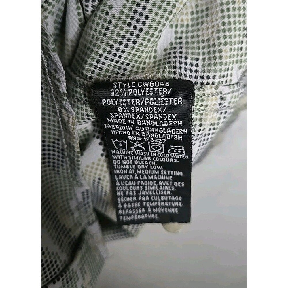Canada Weather Gear Sportswear Short Sleeve Button Shirt, Sz Large, Camouflage - Picture 8 of 8